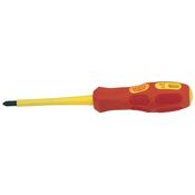 No 2 x 100mm Fully Insulated Cross Slot Screwdriver (Sold Loose) image