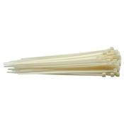 White Cable Ties (100 pieces) image