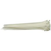 White Cable Ties (100 pieces) image