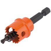 18mm Bi-Metal Hole Saw with Integrated Arbor image