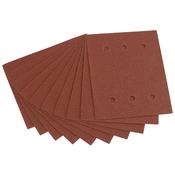 Ten 115 x 145mm 100 Grit Aluminium Oxide Sanding Sheets image