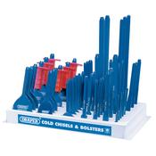 Display of 50 Bolsters and Cold Chisels image