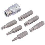 3/8″ Sq. Dr. Draper TX-STAR® Bit and Bit Holder Set (7 Piece) image