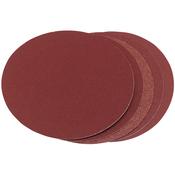 Five Assorted Grit Aluminium Oxide Sanding Discs (150mm) image