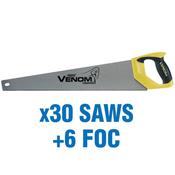 Second Fi x Draper Venom® Double Ground 550mm Handsaws (added value pack 30 saws + 6 foc) image