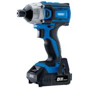 D20 20V Brushless 1/4″ Impact Driver with 2 x 2.0Ah Batteries and Charger (180Nm) image