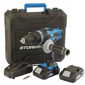 Draper Stormforce® 20V Combi Drill with 2 x 2.0Ah batteries and charger image
