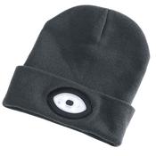 Beanie with Rechargeable Built-in LED Headtorch (Grey) image