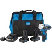 Draper Storm Force® 10.8V Power Interchange Impact Driver Kit (+2 x 4Ah Batteries, Charger and Bag) image