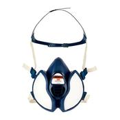 3M™ Maintenance Free Half Mask Respirator, FFA1P2R D Filters, 06941+ image