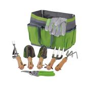 Stainless Steel Garden Tool Set with Storage Bag (8 Piece) image