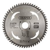TCT Circular Saw Blade for Wood, 210 x 30mm, 60T image