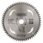 TCT Circular Saw Blade for Wood, 250 x 30mm, 60T image