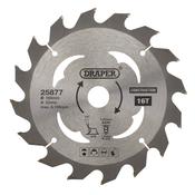 TCT Cordless Construction Circular Saw Blade for Wood &amp; Composites, 165 x 20mm, 16T image