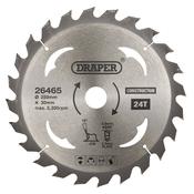 TCT Construction Circular Saw Blade, 250 x 30mm, 24T image