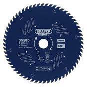 Draper Expert TCT Circular Saw Blade for Wood with PTFE Coating, 255 x 30mm, 60T image
