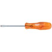 6.0mm x 100mm Plain Slot Flared Tip Engineers Screwdriver (Sold Loose) image