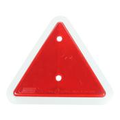 Maypole White Edge Red Reflective Triangle image