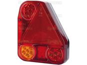 SPAREX LED Rear Combination Light, Function: 4, Brake / Tail / Indicator / Fog, RH, 12-24V image