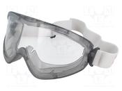 3M 2890, Scratch Resistant Anti-Mist Safety Goggles with Clear Lenses image