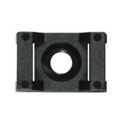 Black Fixing Base for up to 9mm Cable Ties – 23 x 15mm