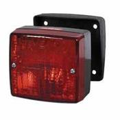 Square Surface-Mounted Rear Motorway Fog Lamp image
