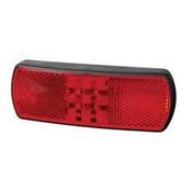 Red LED Rear Marker &amp; Reflex Reflector Lamp with Superseal Plug – 12/24V image