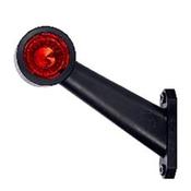 LH Red/White LED Long Oblique Outline Marker Lamp – 12/24V image