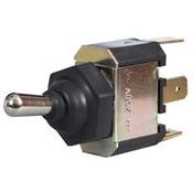 Splashproof 3 Way Change Over or On/Off/On Toggle Switch with Rubber Gaiter – 10A at 28V