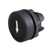 Black Flush Push Button