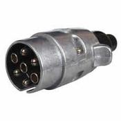 7 Pin Metal Caravan Plug – 12V ISO 1724