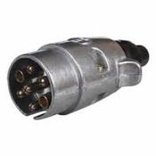 7 Pin Metal Caravan Plug – 12V ISO 3732
