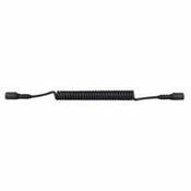 3 Core Retractable Rubber Sheath Cable with 2 Sockets – 3 Metre