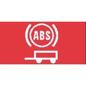 Red Trailer ABS Warning Rocker Switch Lens – top half