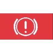 Red Brake Warning Rocker Switch Lens – top half