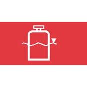 Red Fluid Level Warning Rocker Switch Lens – top half