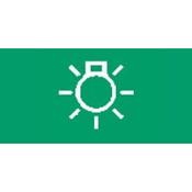 Green Lights Rocker Switch Lens – bottom half