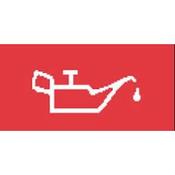 Red Oil Pressure Warning Rocker Switch Lens – bottom half