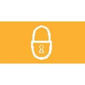 Amber Lock Rocker Switch Lens – bottom half