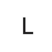 Left Legend for Double-Illuminated Rocker Switch