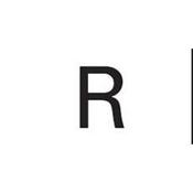 Right Legend for Double-Illuminated Rocker Switch