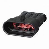 Superseal 1.50mm Male Blade Housing – 4 Way