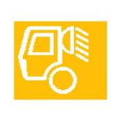 Amber 5th Wheel Lamp Rocker Switch Lens – bottom half