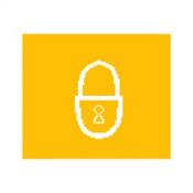 Amber Lock Rocker Switch Lens – bottom half