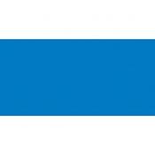 Blank Blue Rocker Switch Lens – bottom half