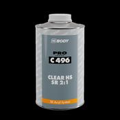 HB BODY C496 CLEAR HS SR 2:1 1L