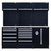 DRAPER BUNKER® Modular Storage Combo with Stainless Steel Worktop (14 Piece)