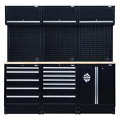 DRAPER BUNKER® Modular Storage Combo with Hardwood Worktop (14 Piece)