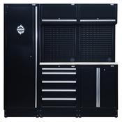 DRAPER BUNKER® Modular Storage Combo with Stainless Steel Worktop (11 Piece)