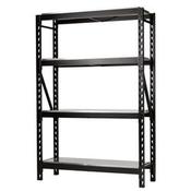 BUNKER® 18 Piece Modular 4 Tier Racking with Stainless Steel Shelving, 1500 mm image